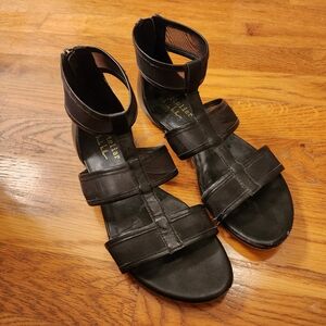 Nicole Miller Artelier Mesh Gladiator Sandals Size 6.5